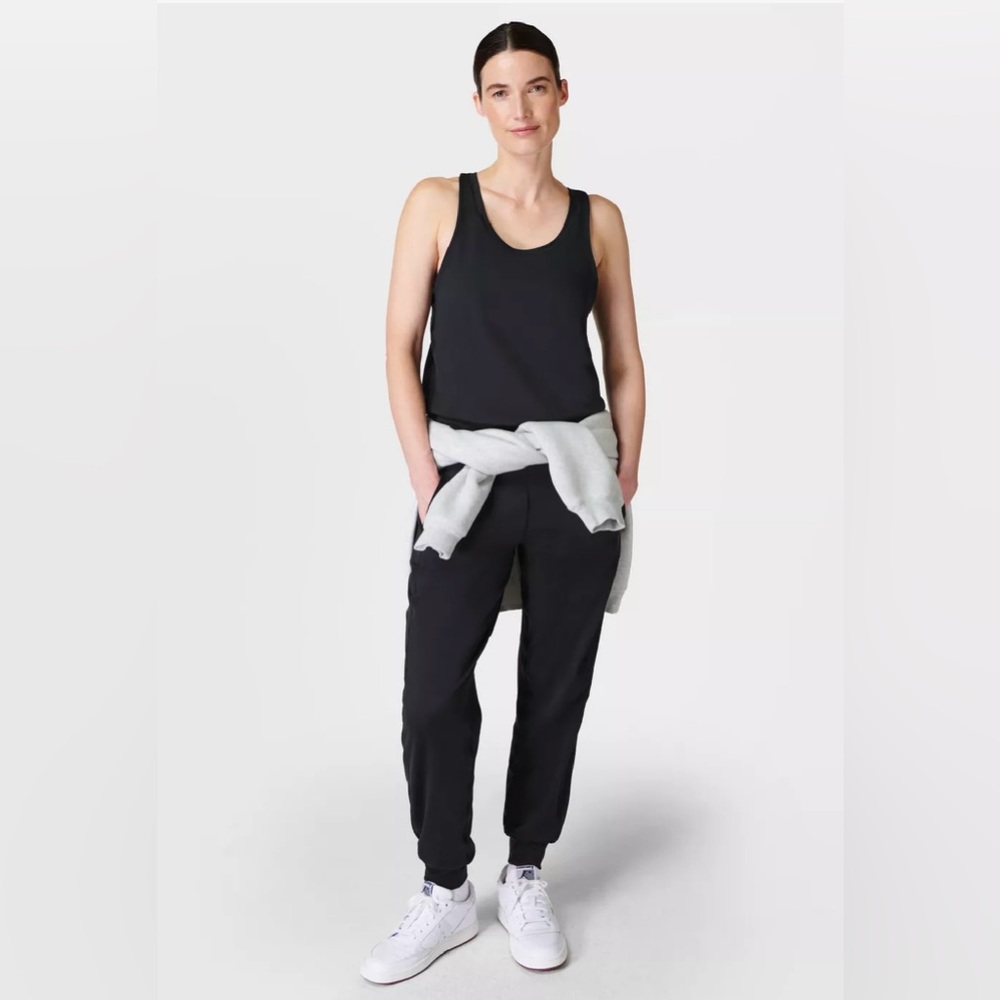 Sweaty Betty Black Tank Jumpsuit